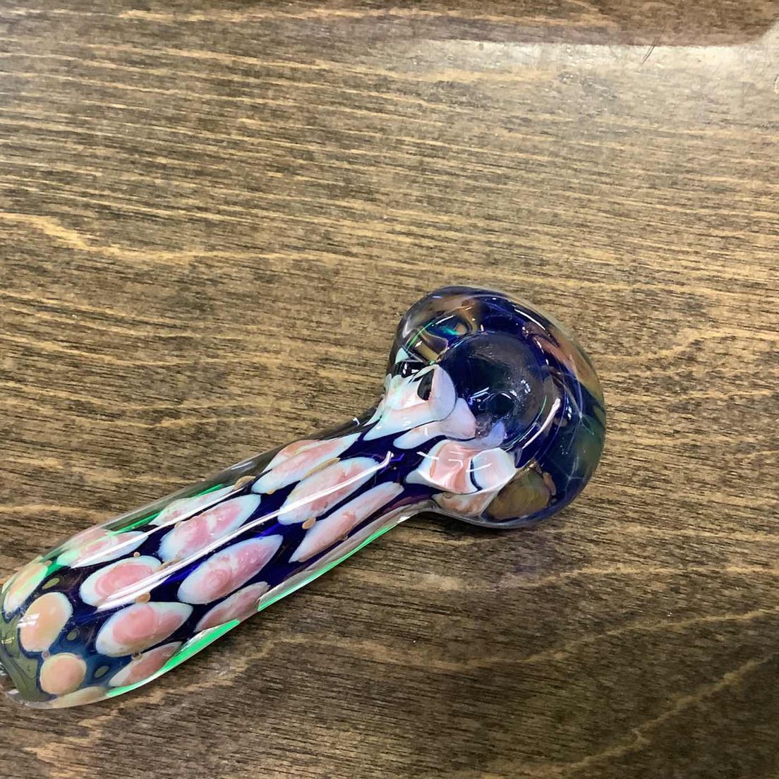 3.5in Spotted Glass Pipe
