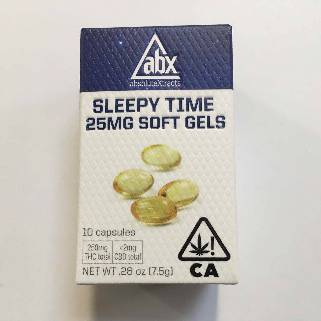 ABX - 25mg Soft Gels 10pk