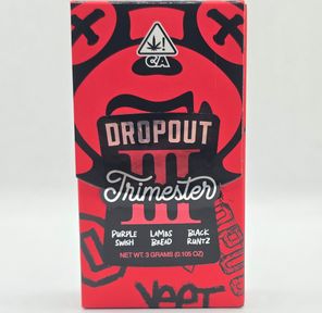 Dropout Trimester - Purple Swish(I) x Lambs Bread(S) x Black Runtz(I) - 3G