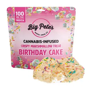 Big Pete's - Birthday Cake Indica Crispy Marshmallow Treat - 100mg