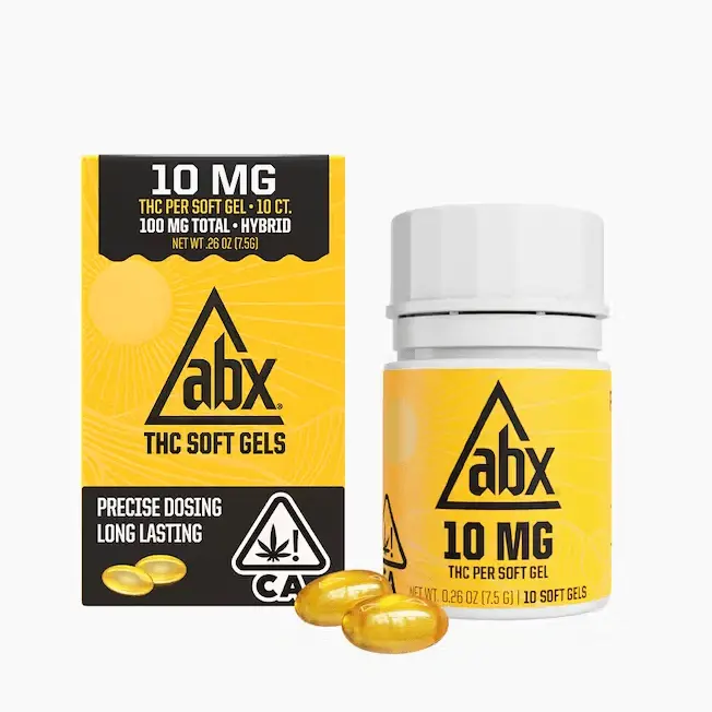 ABX - 10mg THC Soft Gels - 10ct