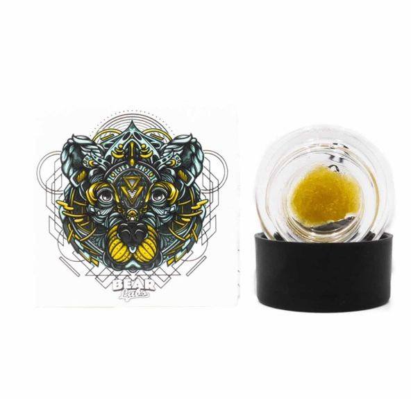 Bear Labs | Concentrate | Purple Hindu Kush x Jager (Live Resin Budder) | 1g | Hybrid | 86.55% THC