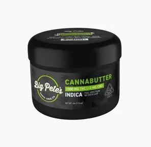 Big Pete's Cannabutter - Indica (1000mg THC)