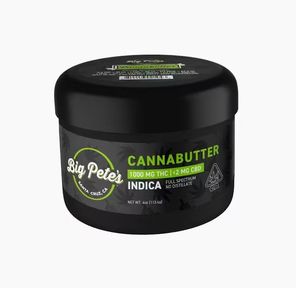Big Pete's Cannabutter - Indica (1000mg THC)
