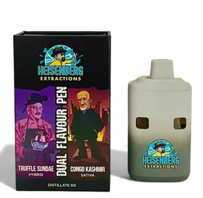 HEISENBERG DUAL CHAMBER VAPE – TRUFFLE SUNDAE HYBRID + CONGO KASHMIR SATIVA (3 GRAM + 3 GRAM)