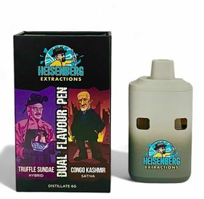 HEISENBERG DUAL CHAMBER VAPE – TRUFFLE SUNDAE HYBRID + CONGO KASHMIR SATIVA (3 GRAM + 3 GRAM)