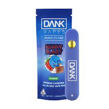 Dank Vapes | Berry Blast | All-In-One | 1G