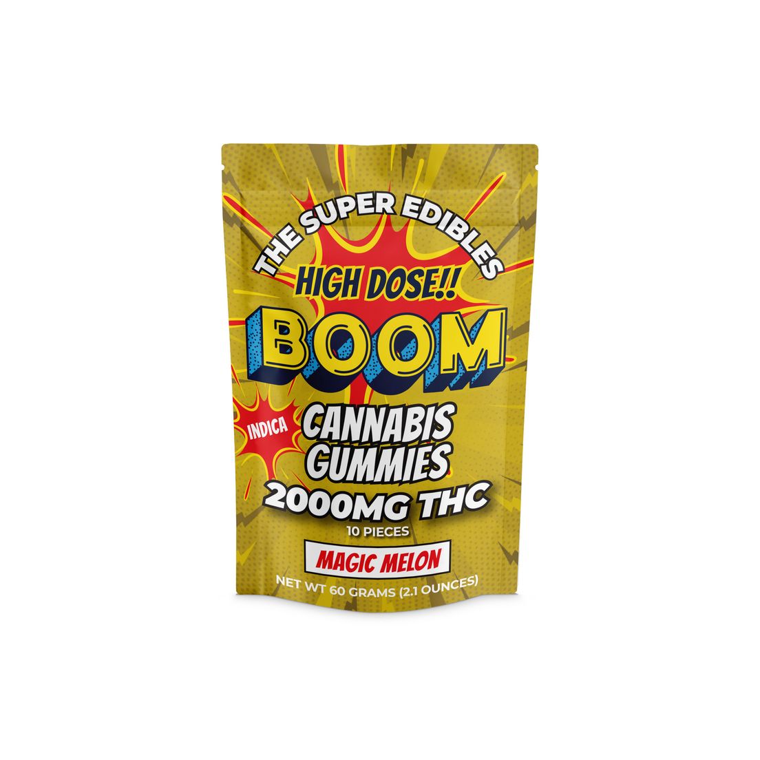 BOOM MAGIC MELON GUMMIES 2000MG