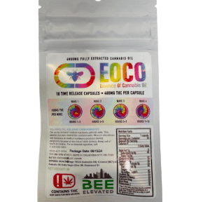 Bee Elevated - EOCO Capsules 400mg (10pck) - 100mg per wave