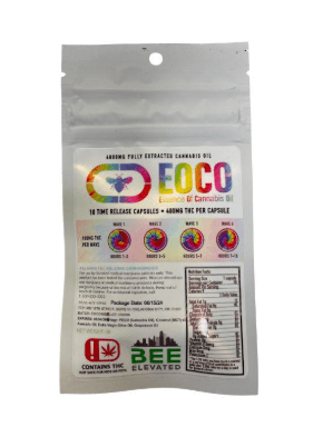 Bee Elevated - EOCO Capsules 400mg (10pck) - 100mg per wave