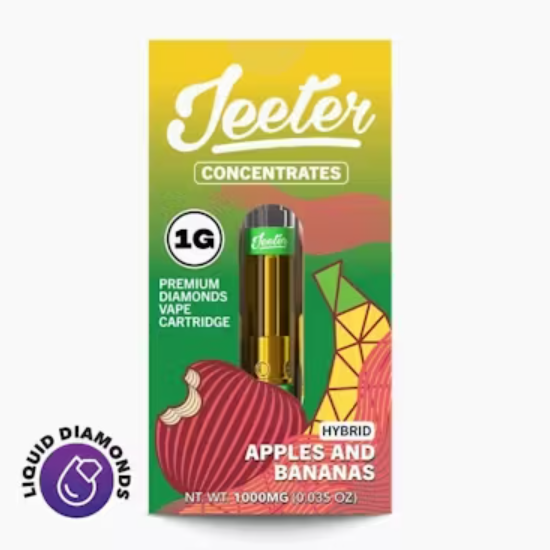 Concentrates Diamonds Vape Cartridge - Apples and Bananas