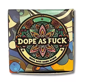 DOPE AS FUCK ROSIN- 1G TITZ OUT