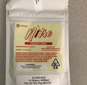 (Apollo) Sluricane 14G Nitro Shake