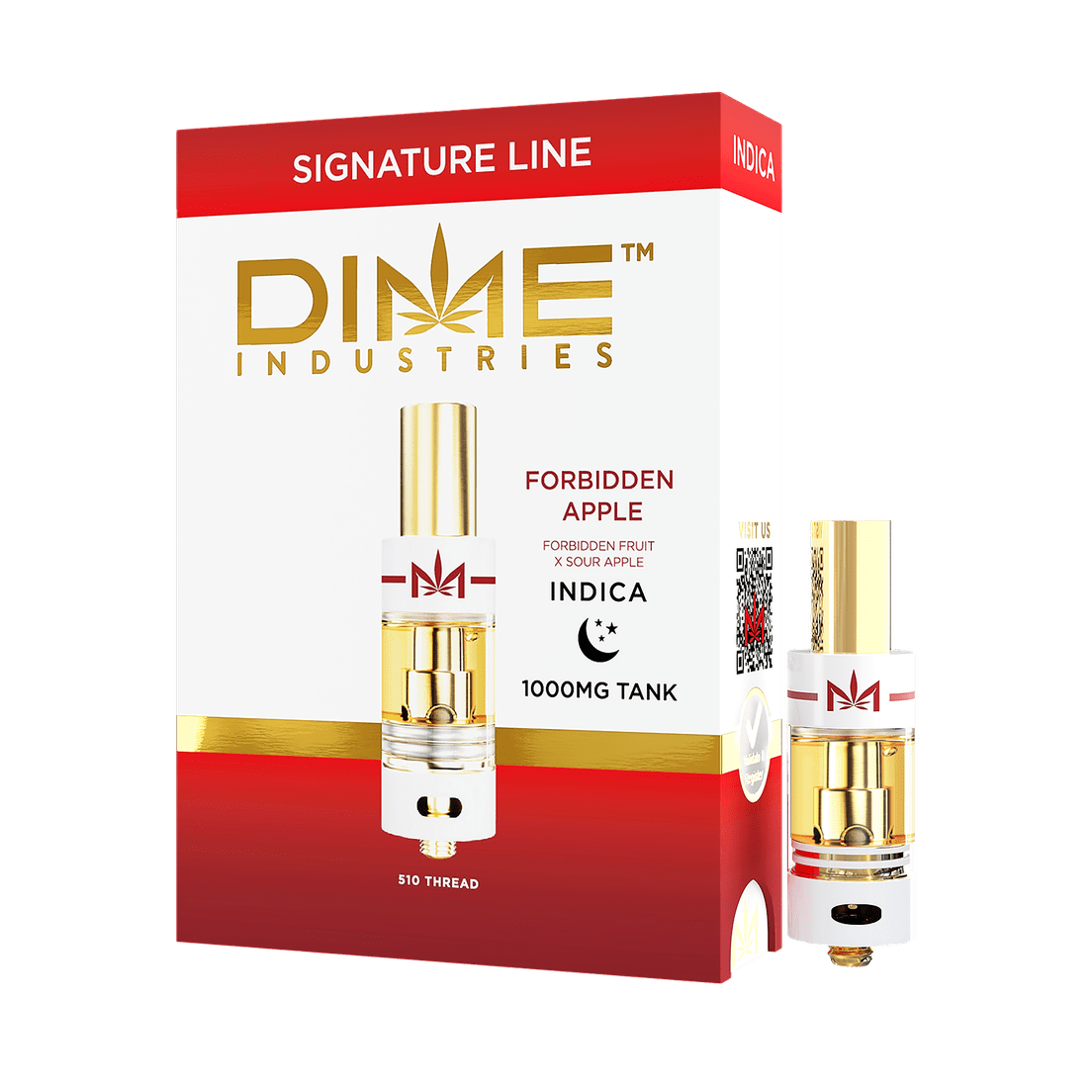 Dime Industries - Forbidden Apple - Cartridge - 1g - Indica