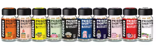 Evidence - Prison Shortys - Lemon Haze - Infused Prerolls - 5pk - 3.5g - Sativa