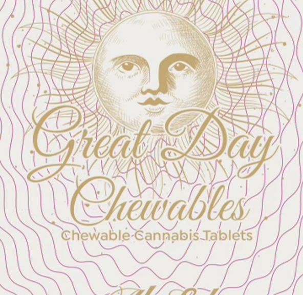 Alt Sol | Great Day: Chewable THC Tablet | Lemon Skunk 25mg | 10-Pack (250mg)