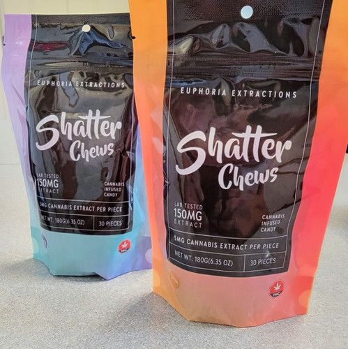 Euphoria Shatter Chews 150mg