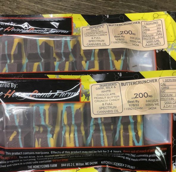 HCF Buttercruncher 200mg Choc Bar