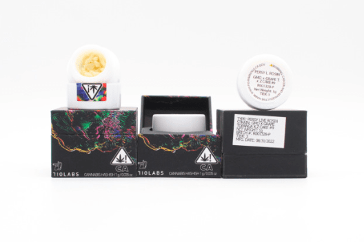 710 LABS-GMO x Grape Topanga x Z Cake #9 Persy Rosin Tier 3 1g