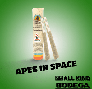 Apes In Space .5g Preroll 2 pack (@calendarislands)