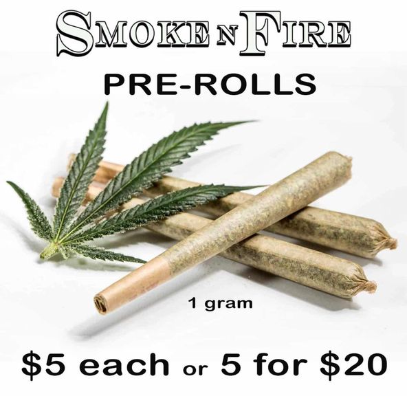 . $5 Pre Roll 1 gram pre-roll