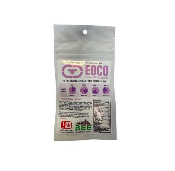 BEE ELEVATED FECO TIME RELEASED CAPSULES 100MG