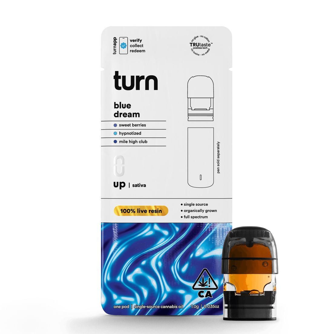 Turn- Blue Dream Live Resin Pod 1g (S)