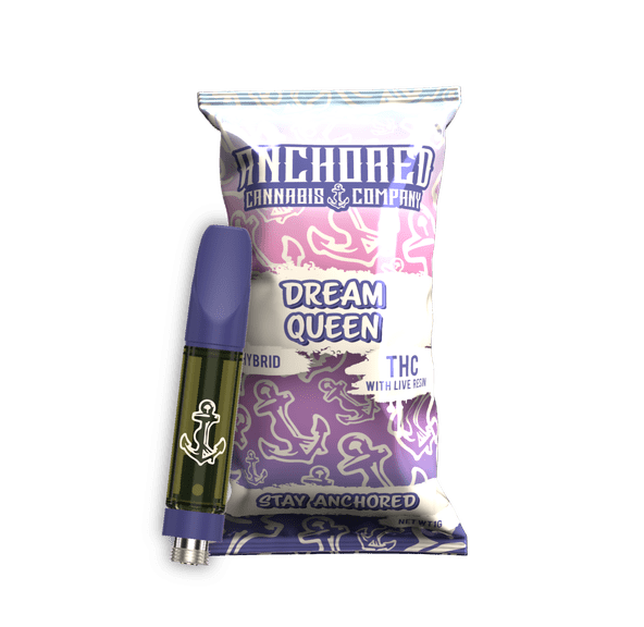 ANCHORED DREAM QUEEN LIVE RESIN CART 1G