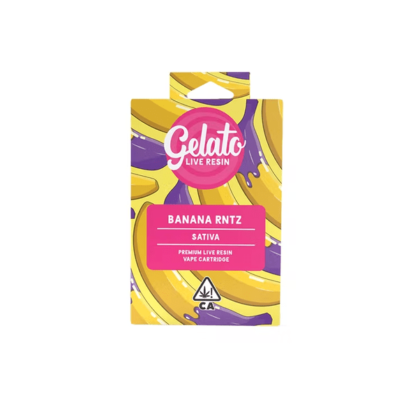 Gelato Live Resin Cartridge Banana Rntz 1g
