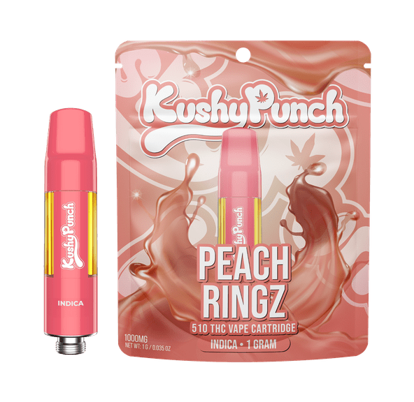 Kushy Punch | Vape Cart | 1g | Peach Ringz
