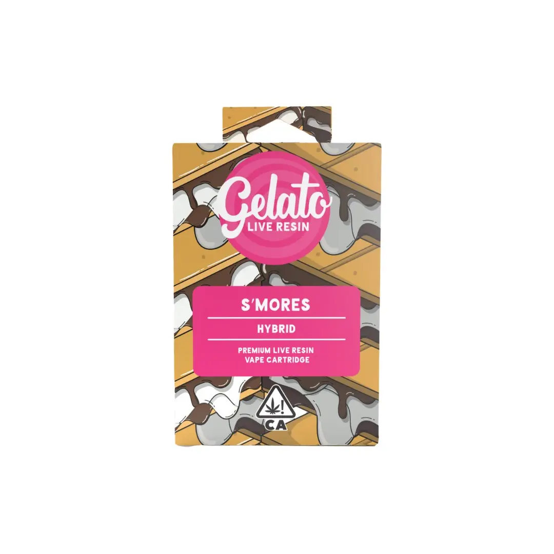 Gelato Live Resin Cartridge S'Mores 1g