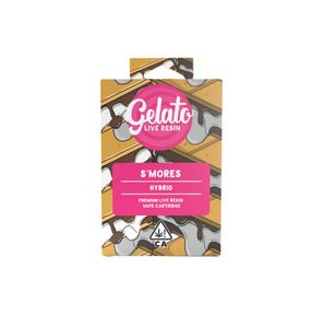 Gelato Live Resin Cartridge S'Mores 1g