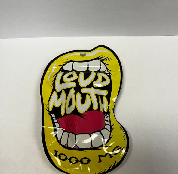 Loud Mouth Gummies 1000mg 4pk (Pineapple)