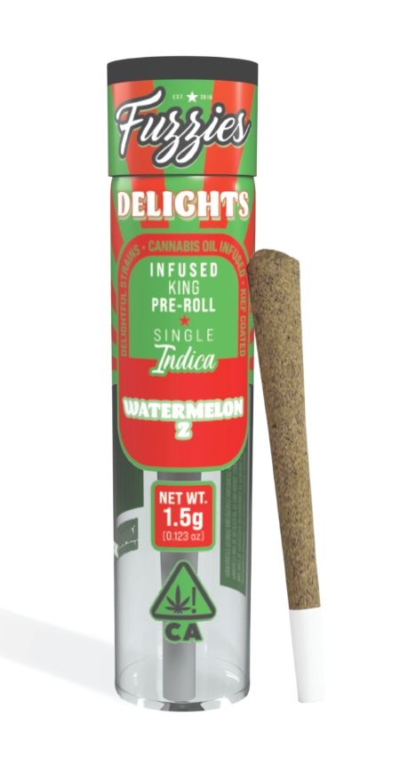 Fuzzies Delights - Watermelon Z Infused Preroll 1.5g