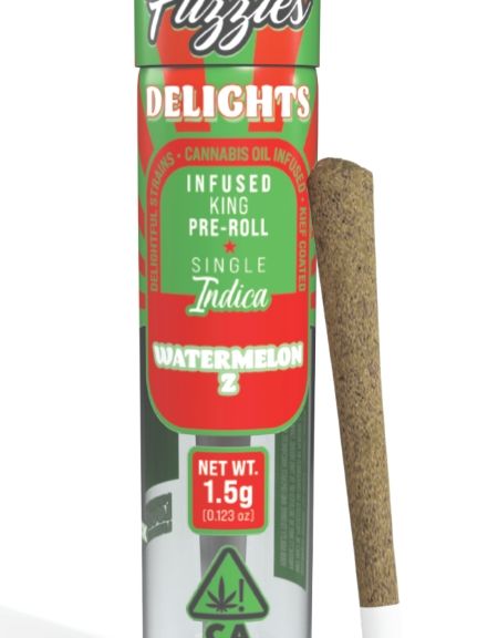 Fuzzies Delights - Watermelon Z Infused Preroll 1.5g