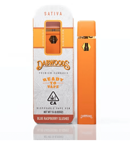 Dabwoods - Blue Raspberry Slushee Distillate Disposable 1g