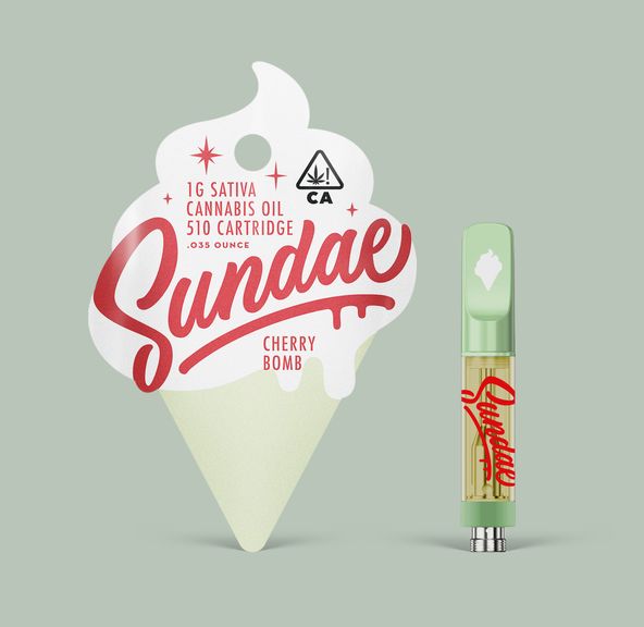 Sundae - Cherry Bomb Cartridge 1g