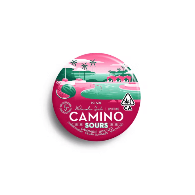 Camino Sour Watermelon Spritz 'Uplifting' 5mg Gummy