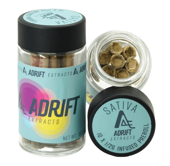 10pk Infused Prerolls - Golden Goat - Adrift