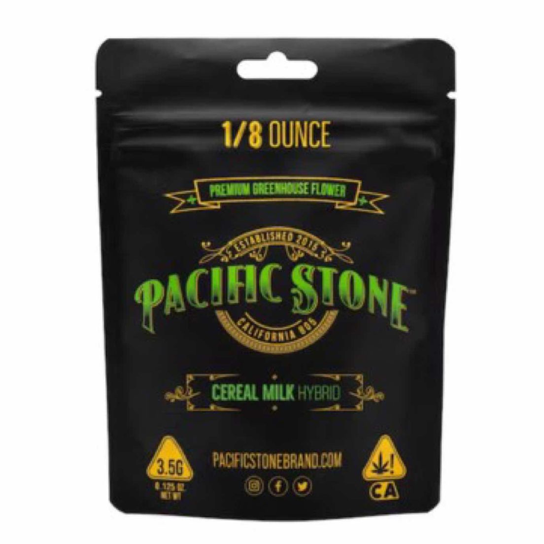 [Pacific Stone] Flower - 3.5g - Cereal Milk (H)
