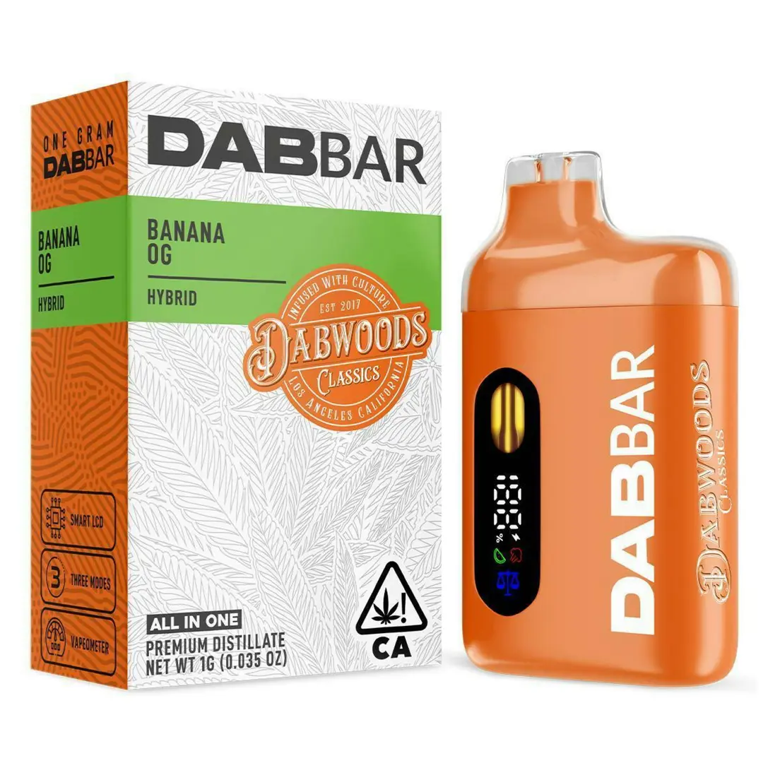 Dabwoods - Banana OG DabBar - AIO - 1g