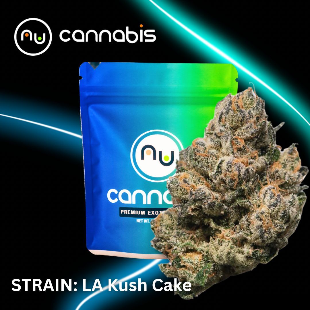 NuCannabis - LA Kush Cake 28g - PREMIUM INDOOR FLOWERS