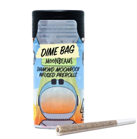 Dime Bag Moon Beams Pre-roll Pack Blueberry Thunder Fux 2.5g