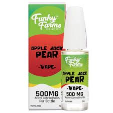 Funky Farms Apple Jack Pear Vape Juice 500MG