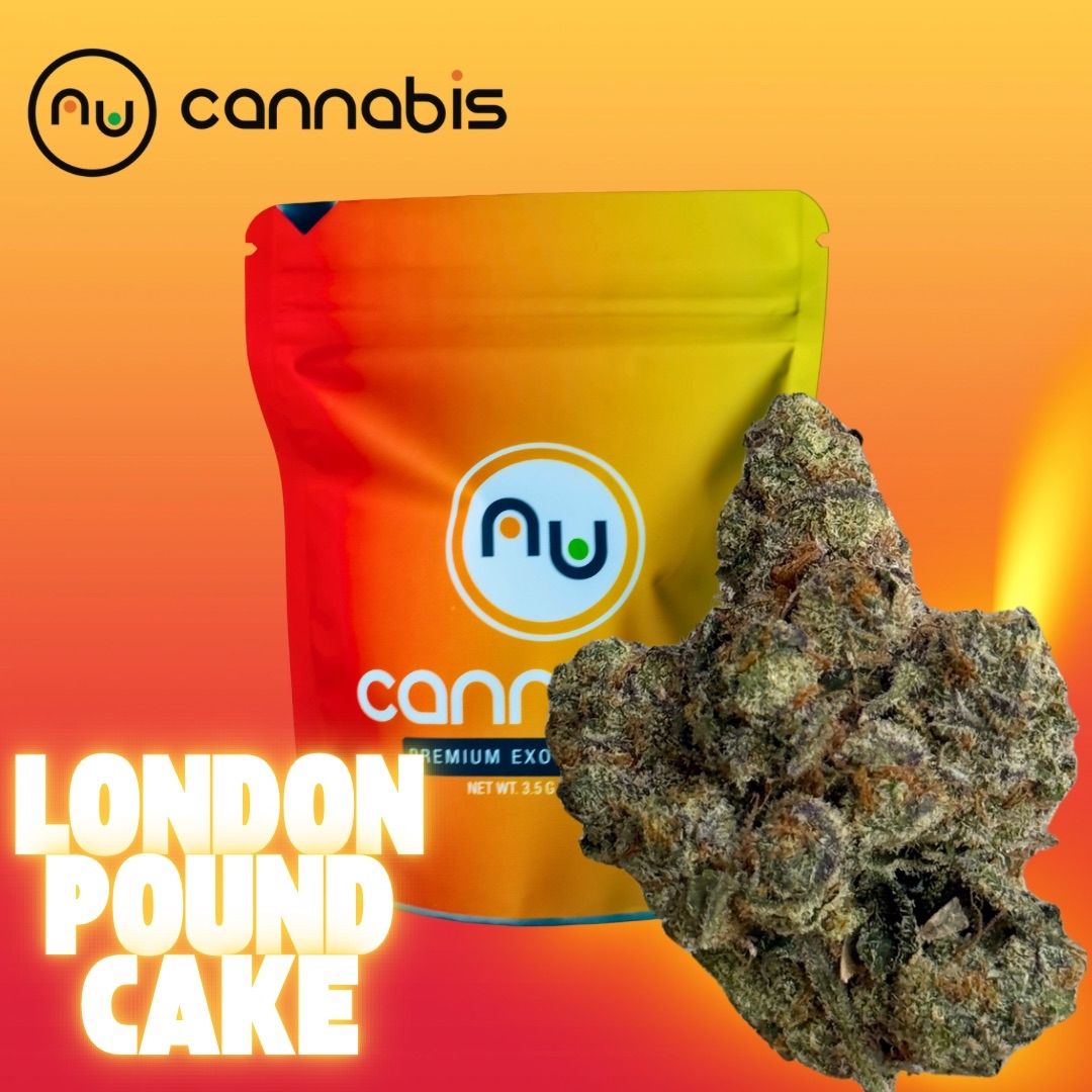 NuCannabis - London Pound Cake 3.5g - PREMIUM INDOOR FLOWERS