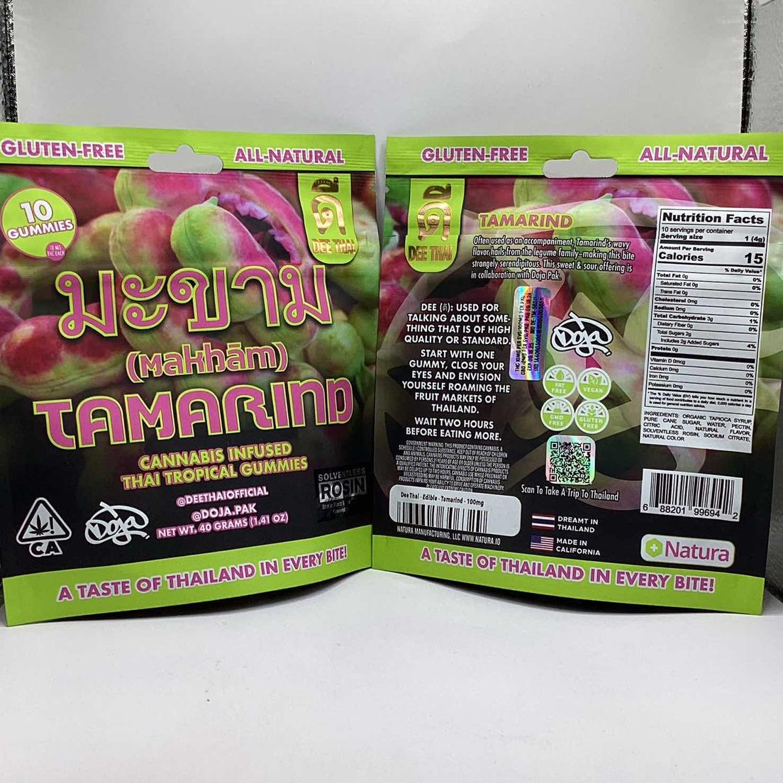 Dee Thai - Edible - Tamarind - 100mg