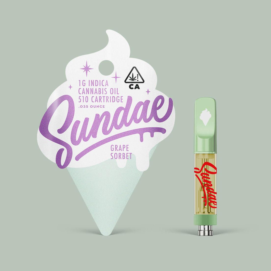 Sundae - Grape Sorbet Cartridge 1g