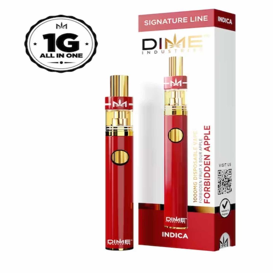 Dime Industries - Forbidden Apple 1000mg All in One Device 1g