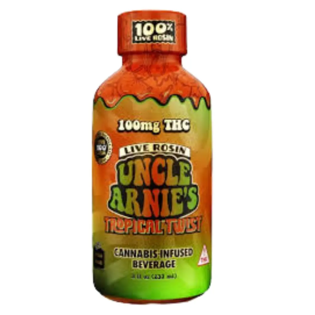 Uncle Arnie's Live Resin Beverage Tropical Twist 100mg