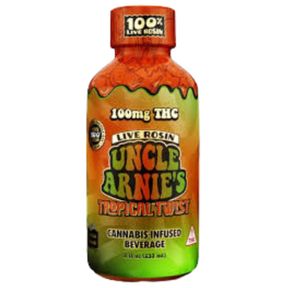 Uncle Arnie's Live Resin Beverage Tropical Twist 100mg